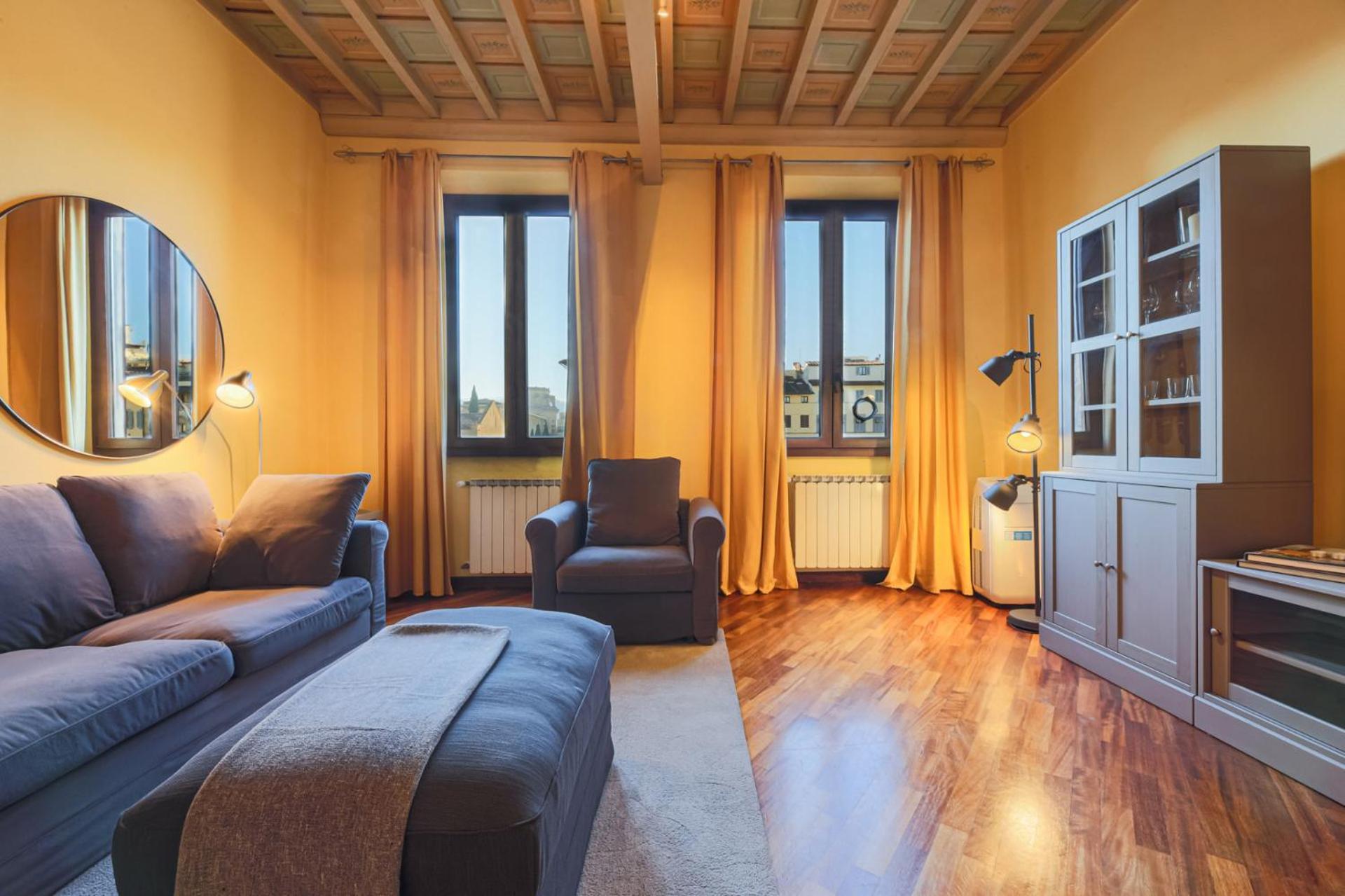 Florence- Dante's View-piazza Santa Croce In The Heart Of Apartamento